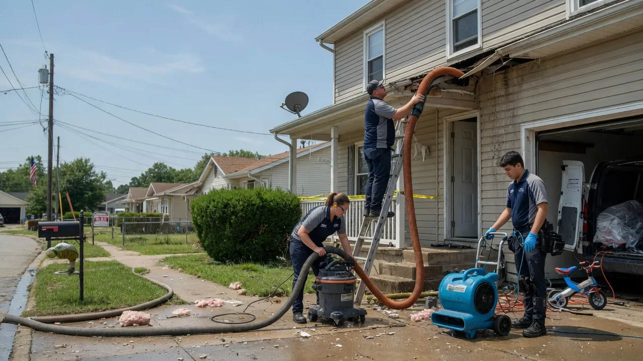 Water Damage Restoration in Home, KS near me